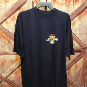 Rotterdam Fire department~Stronger through Effort~European Fire Fighter~NWOT~Xl